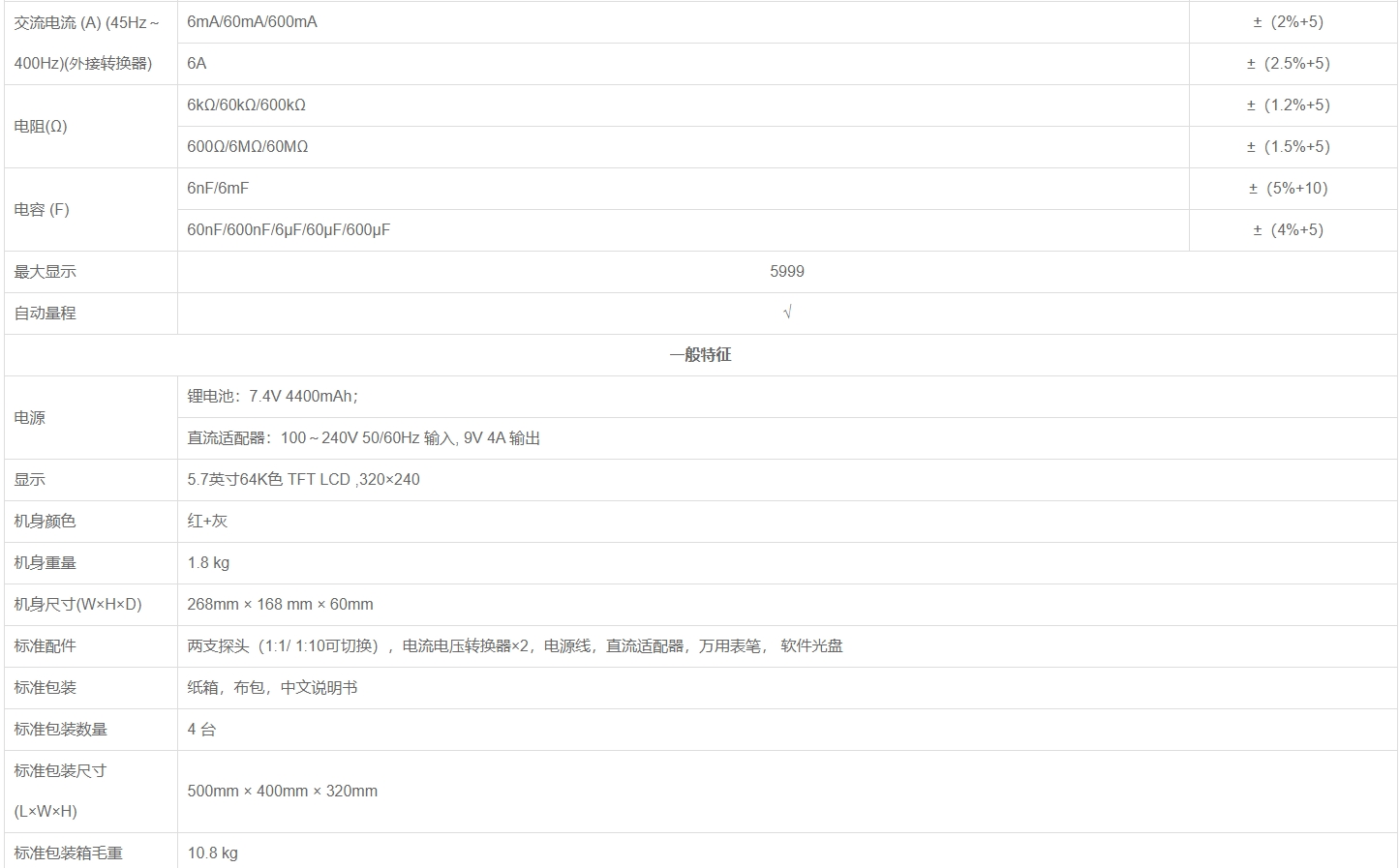 优利德UTD1000C系列 手持式数字存储示波器