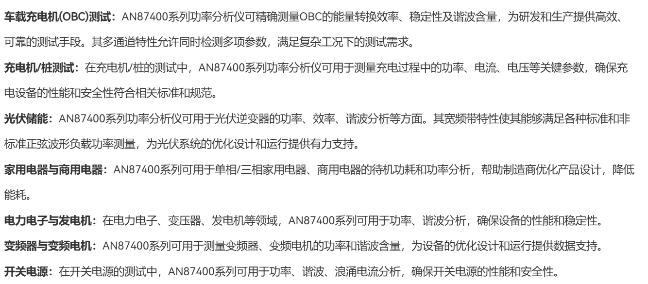 高精度四通道功率分析仪AN87400系列